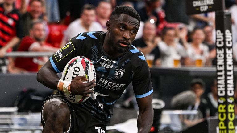 Gabriel Ngandebe scored Montpellier's first on the night, as their backline and heavy forwards tore Ulster apart