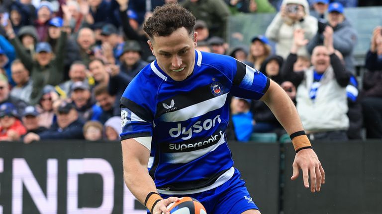 Henry Arundell scored four tries for rampant Bath at the Rec