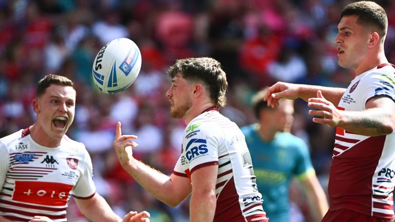 Jack Farrimond starred as Wigan won the Challenge Cup