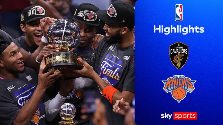 Highlights of Game 4 between New York Knicks and Cleveland Cavaliers in Eastern Conference finals.