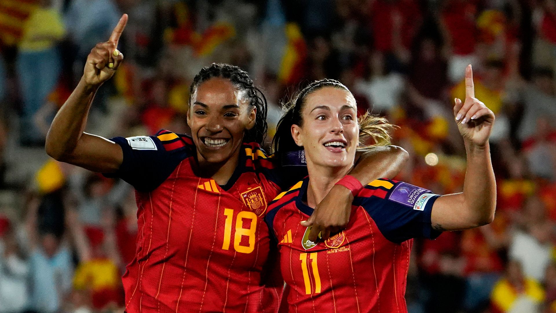 Dominant Spain add second vs England LIVE!