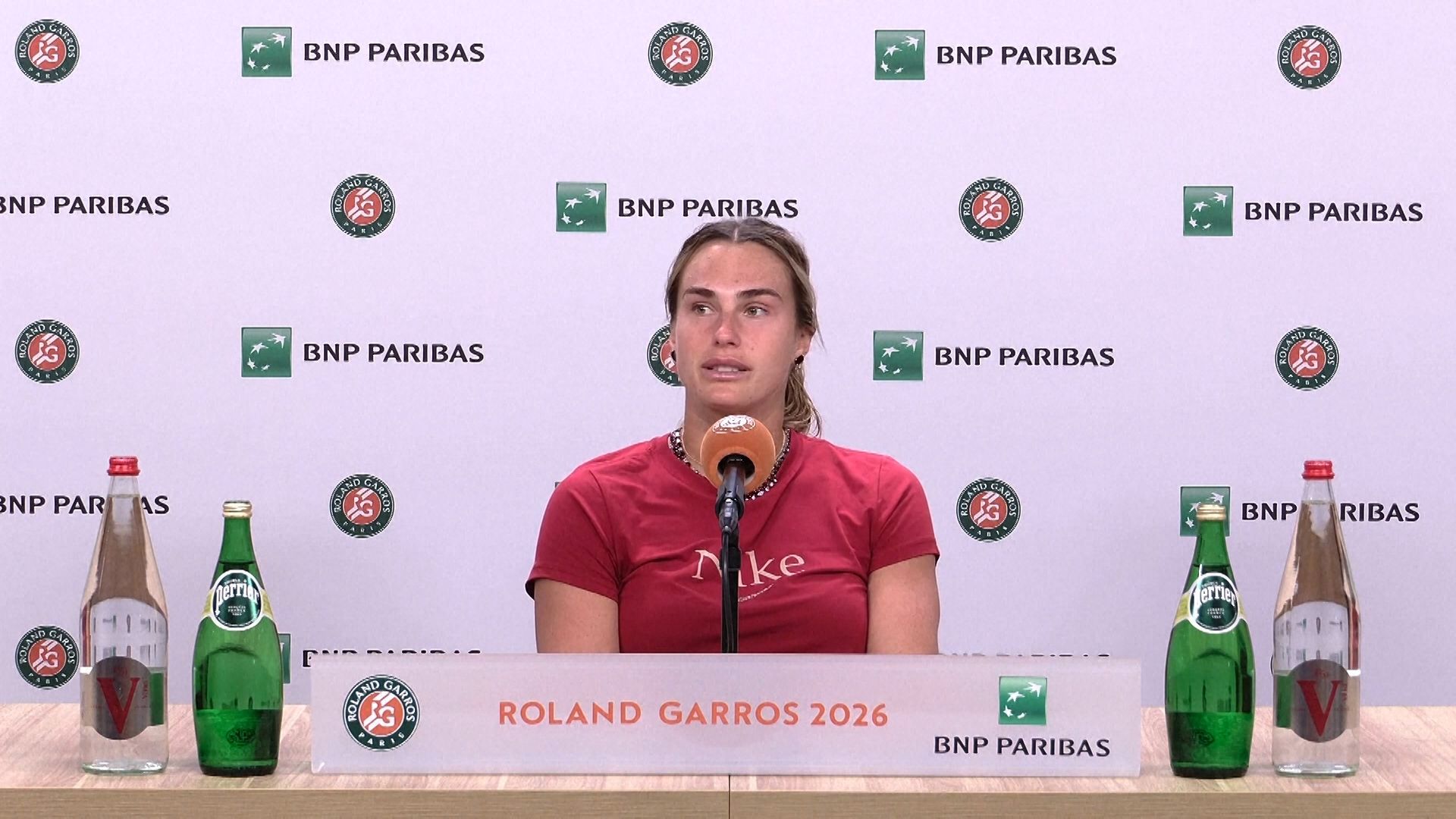 Sabalenka says she wants to 'quit tennis' after shock defeat