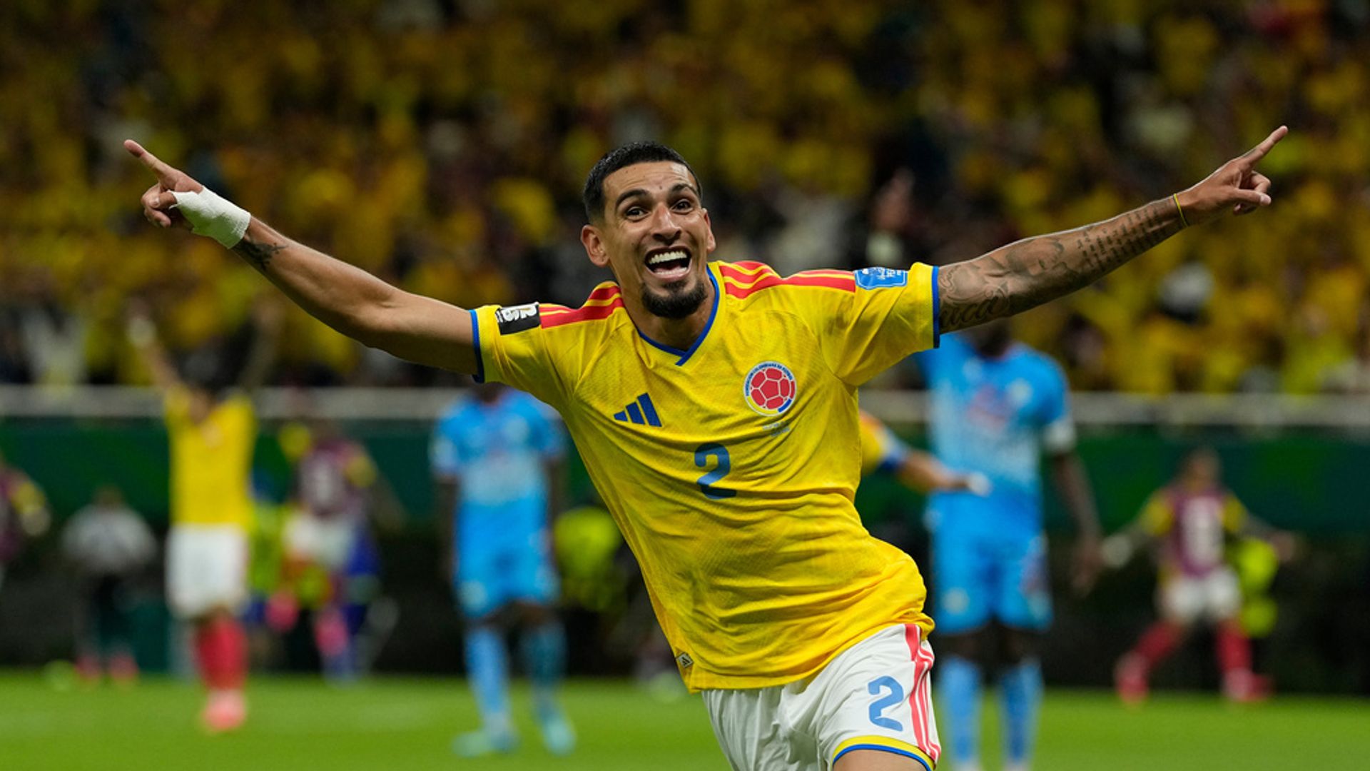 Munoz finally fires Colombia ahead vs DR Congo LIVE!