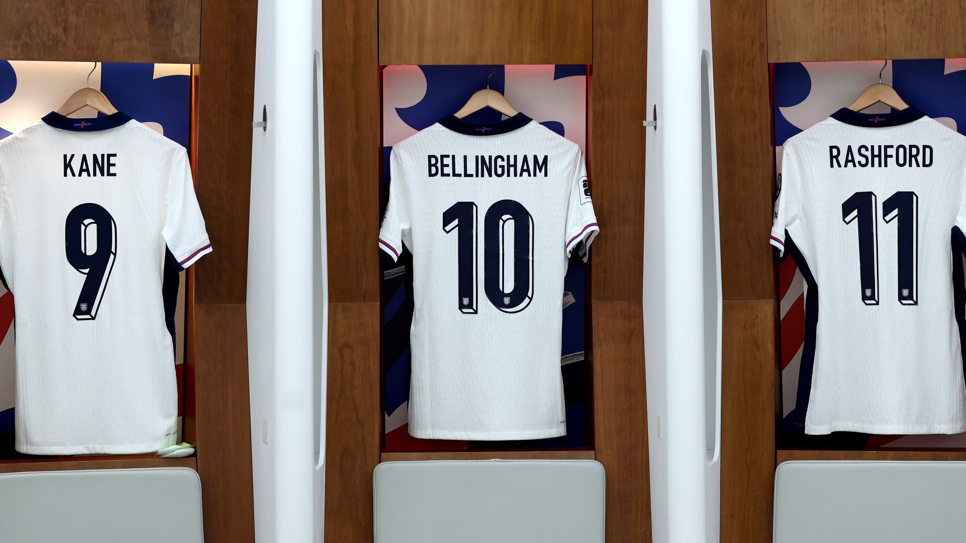 England reveal squad numbers for World Cup