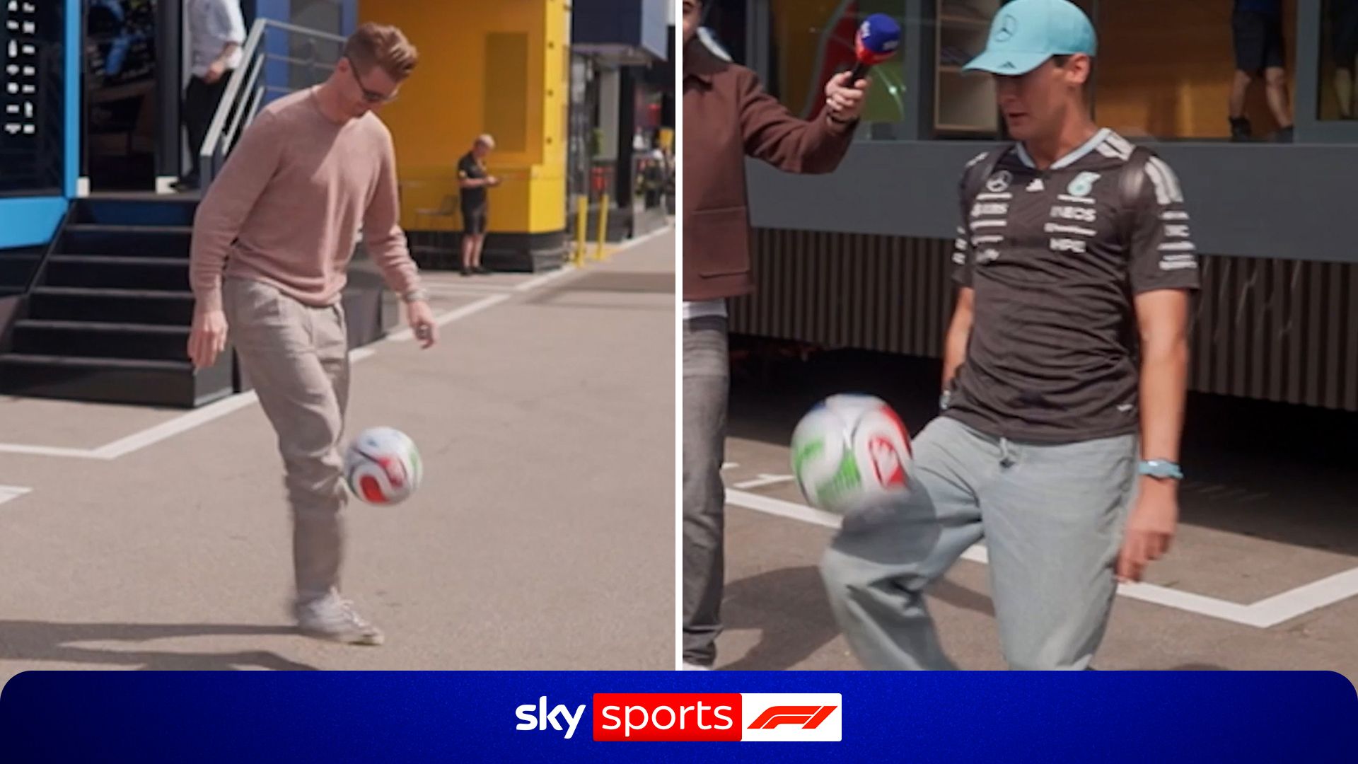 'Careful! You'll break your ankle!' - Who has the BEST first touch in F1?