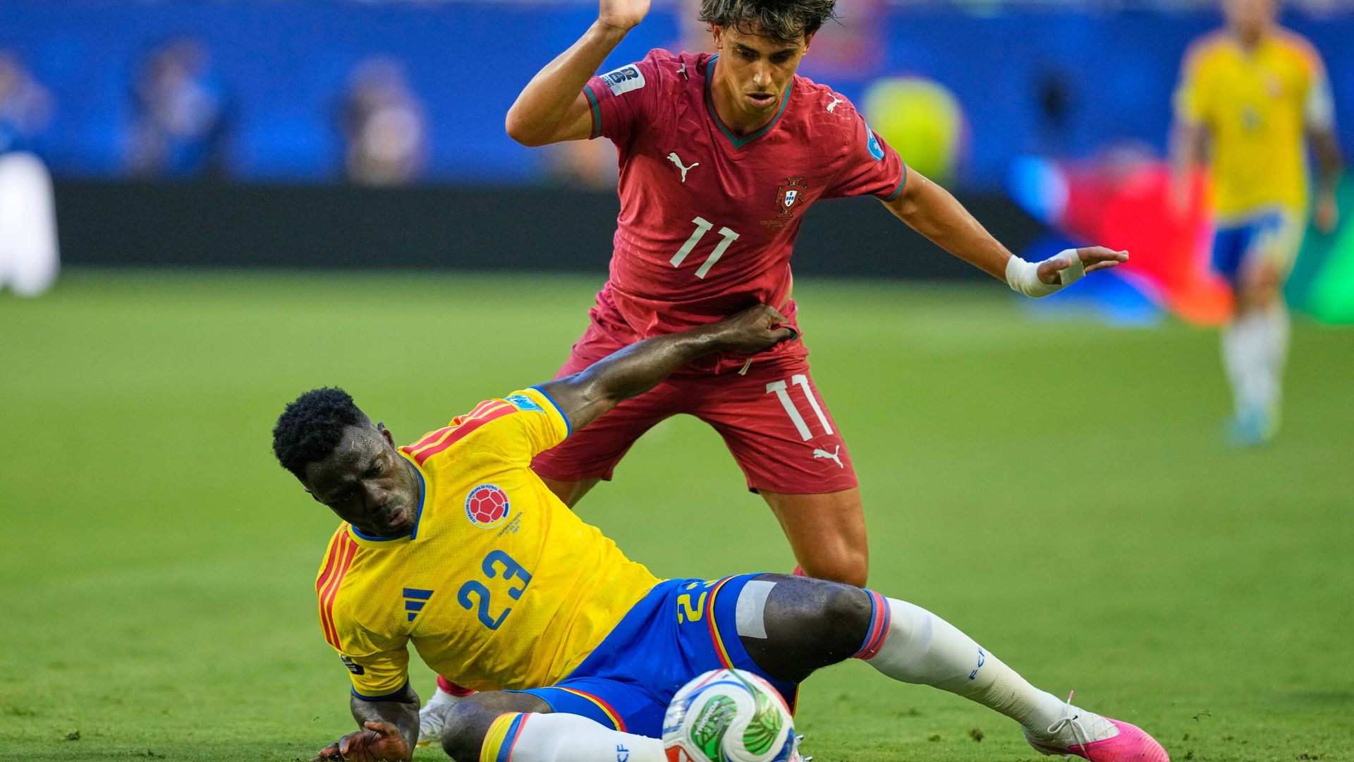 Lively start between Colombia & Portugal as DR Congo equaliser ruled out LIVE!
