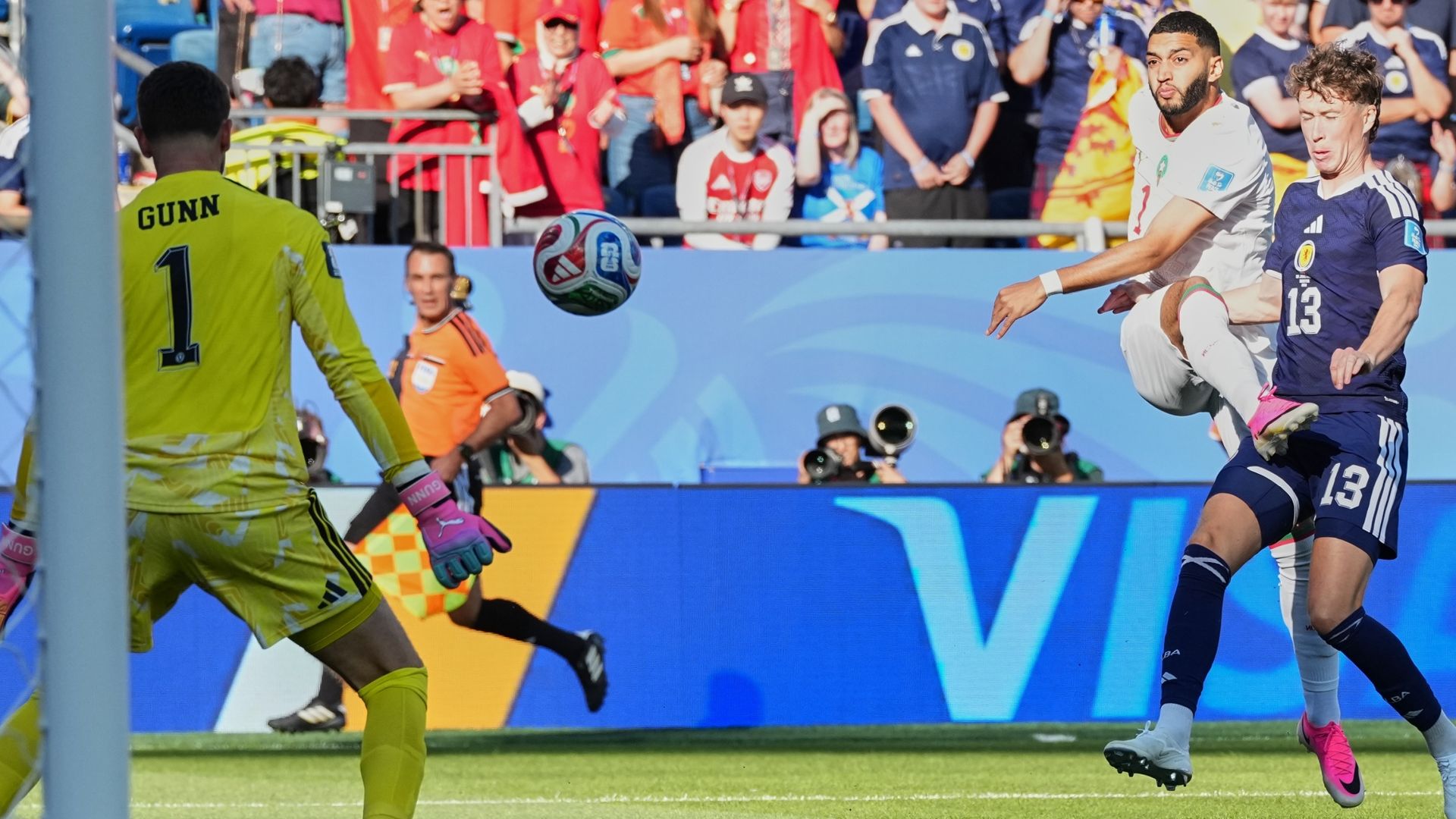 Scotland struggling against Morocco after losing early goal LIVE!