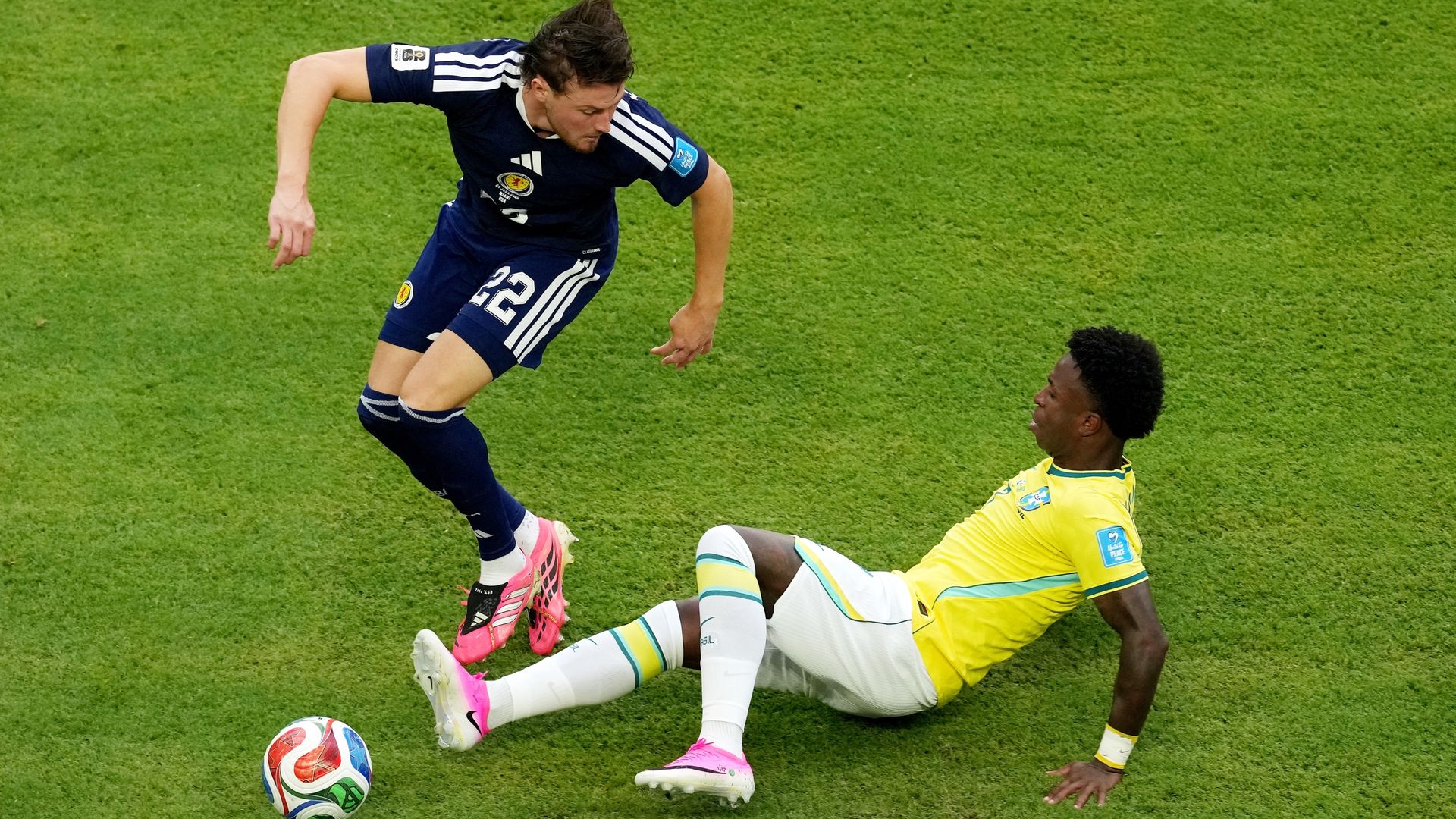 Brazil take early lead after major Scotland error, plus Morocco vs Haiti LIVE!