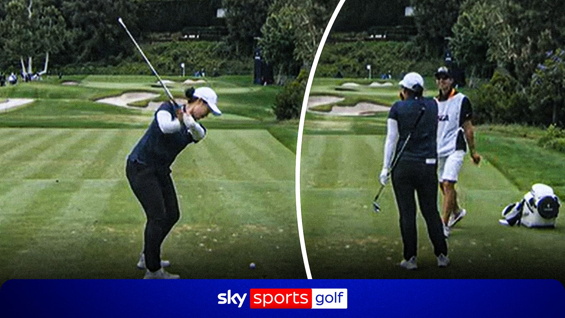 'She can hardly believe it!' | Lin produces hole in one at t