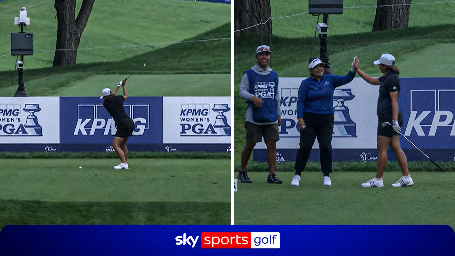 Tan hits an ace at the KPMG Women's PGA Championship