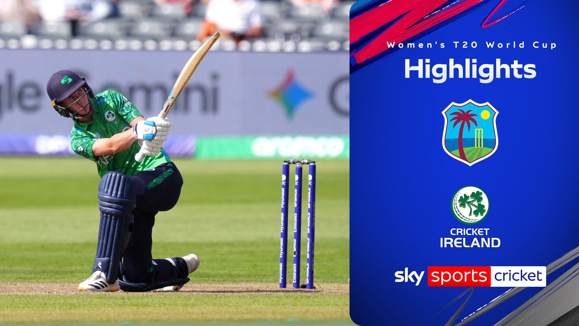 Prendergast stars as Ireland break T20 World cup duck with Windies win