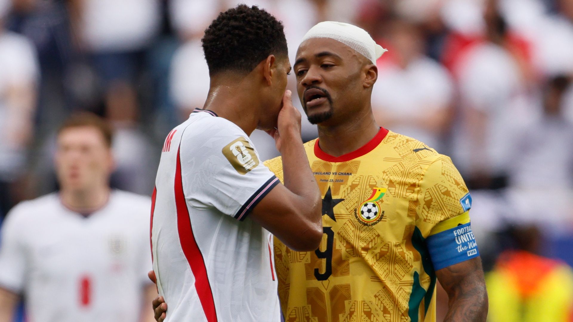 England latest: Did Bellingham escape red card for covering his mouth?