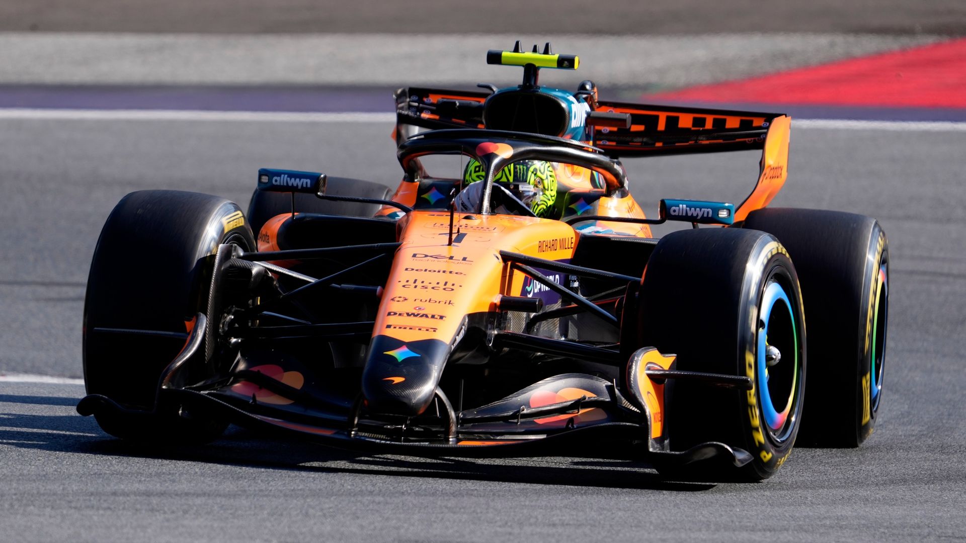 Austrian GP: Norris spins after setting early pace in second practice LIVE!