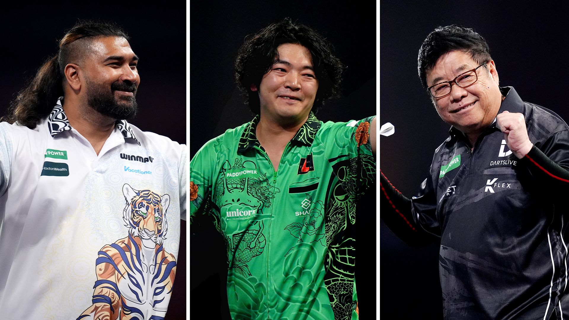Ally Pally heroes Lim, Sakai, Leung and Kumar in W