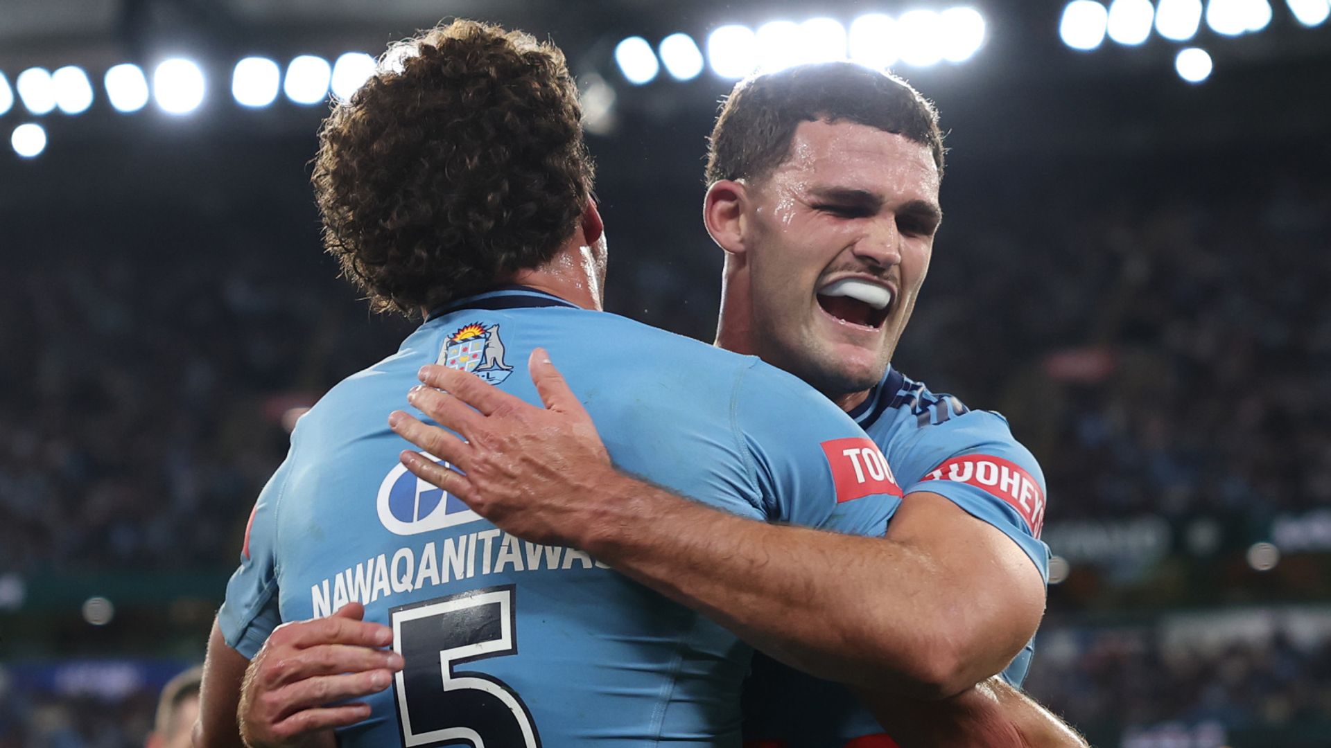 Maroons take big lead over Blues, as Staggs sin-binned for high tackle LIVE!