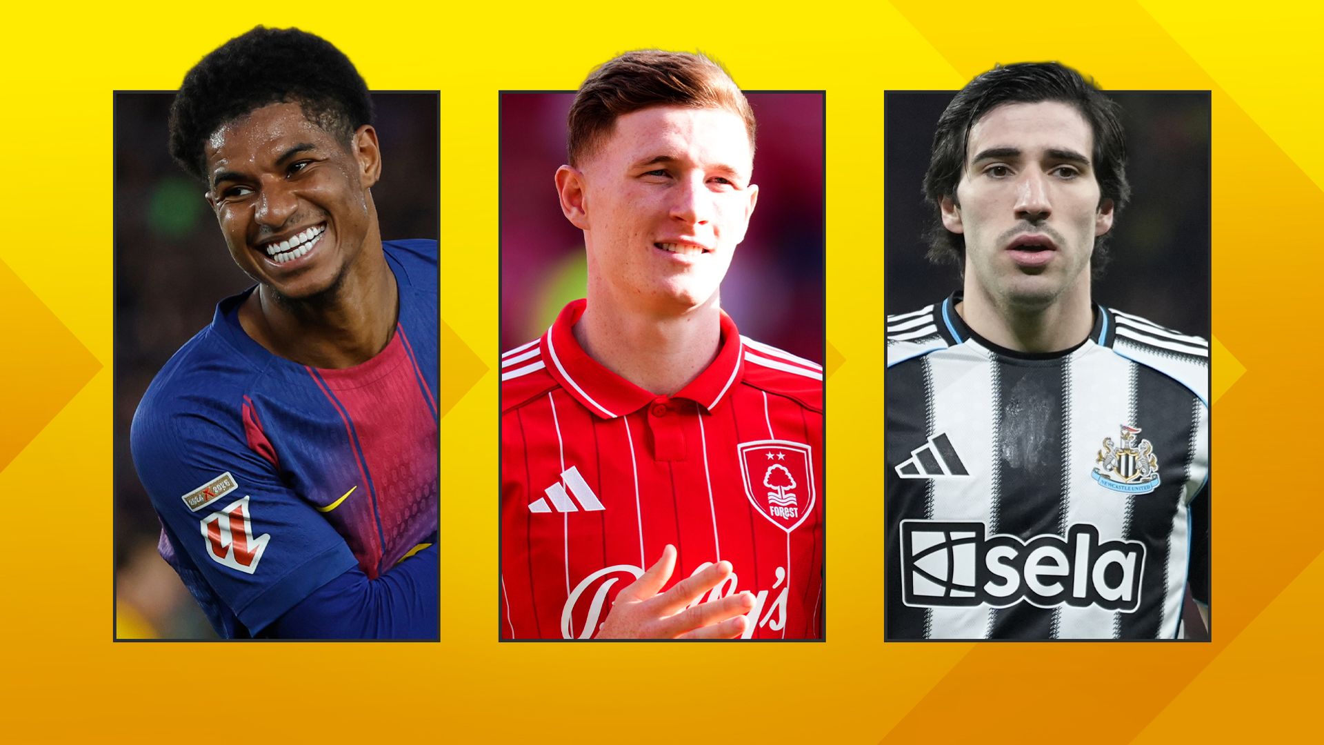 Transfer Centre LIVE! Latest on Rashford, Anderson, Tonali and more