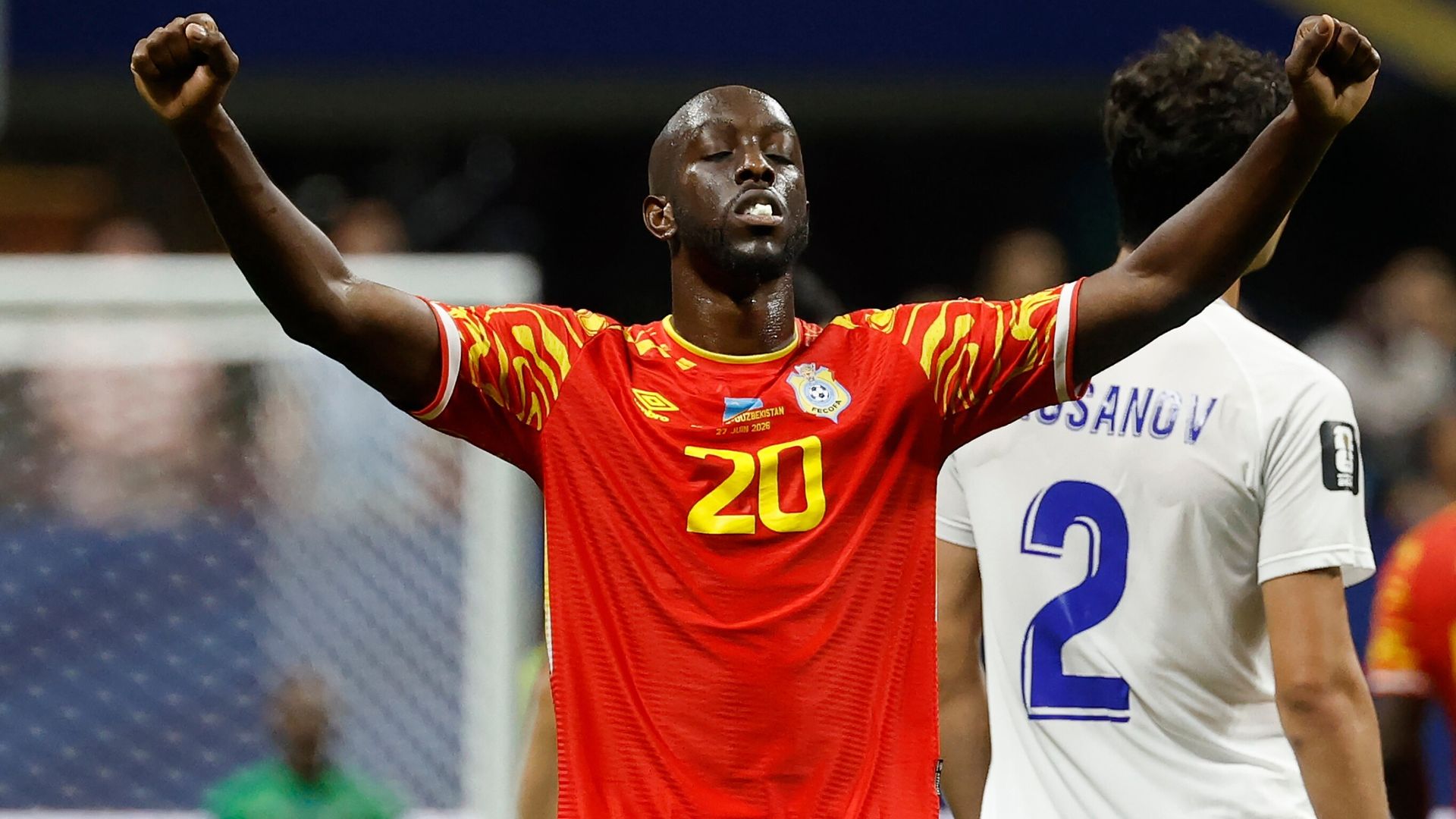DR Congo to face England in last 32 after Wissa stars in comeback win over Uzbekistan