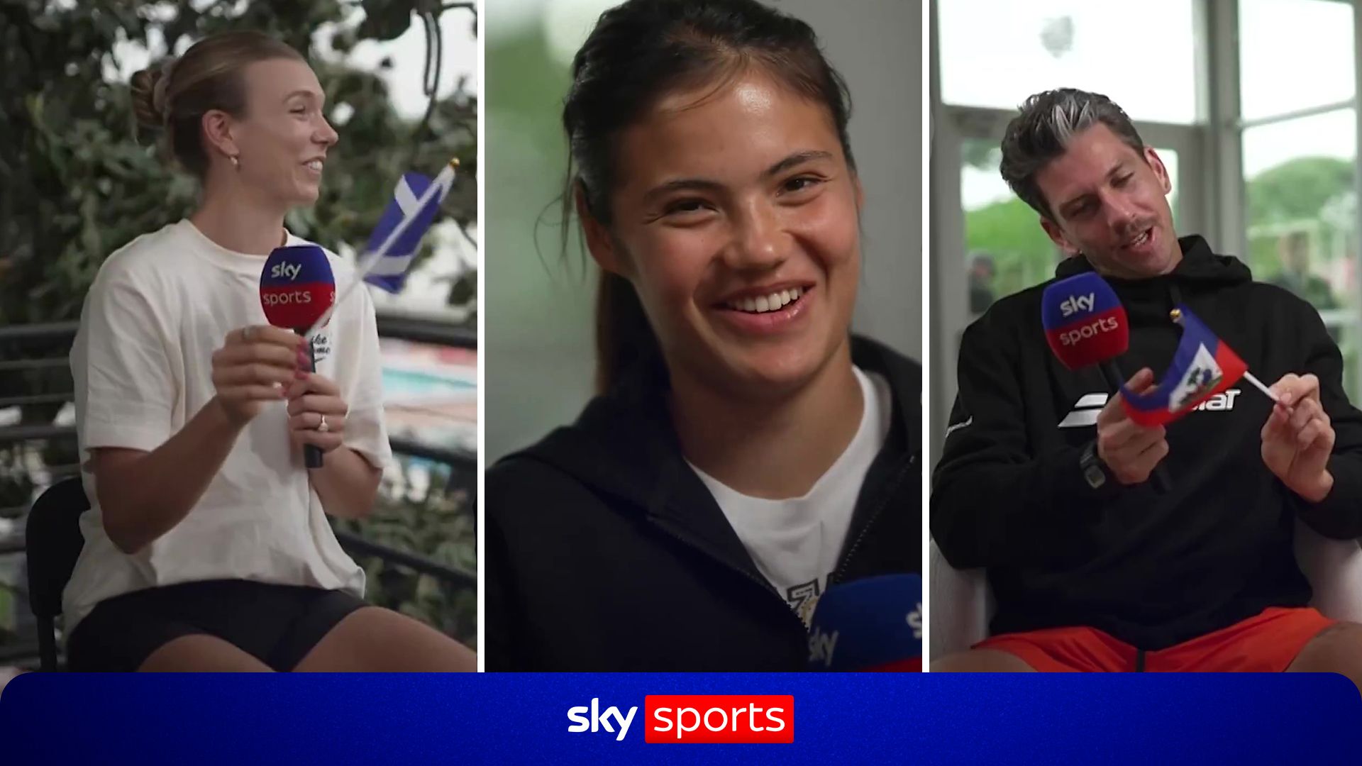 'No, no way!' | Tennis stars draw flags to find random teams to support at World Cup
