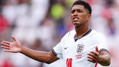 Jude Bellingham started in England's final warm-up match against Costa Rica in Orlando