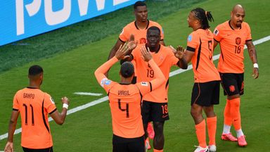 Netherlands secured top spot in Group F with a win over Tunisia