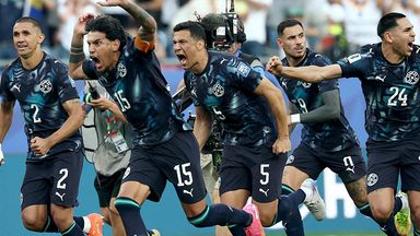 Paraguay produced the shock of the tournament so far to knock Germany out on penalties