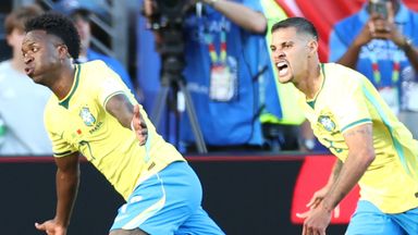 Vinicius Junior levelled with a beauty 