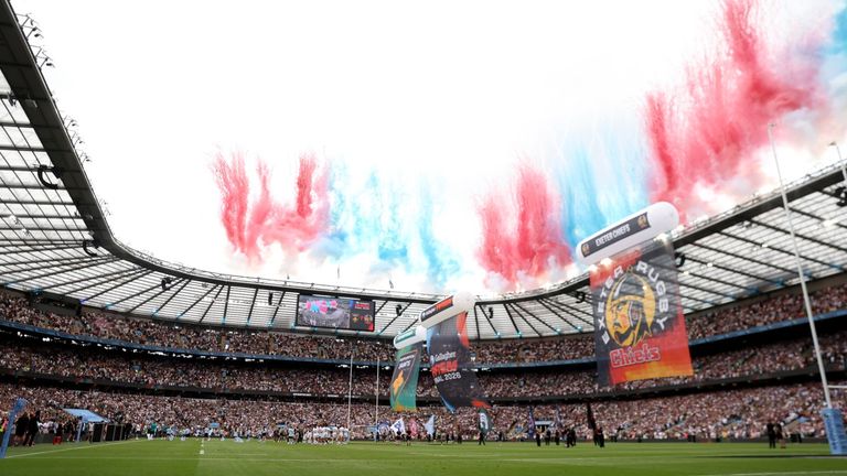 Um Twickenham lotado foi palco de uma final extremamente divertida do Prem Rugby