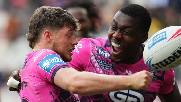 Jack Farrimond was the scoresheet as Wigan ripped Catalans apart in Paris