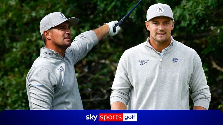 Bryson DeChambeau made back-to-back double bogeys at the US Open on his way to another major missed cut