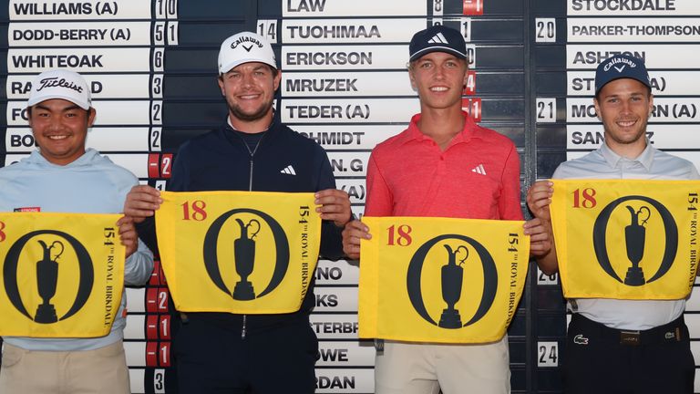 Kazuma Kobori, Sam Bairstow, Tiger Christensen and Matthew Jordan were among the players to earn major spots