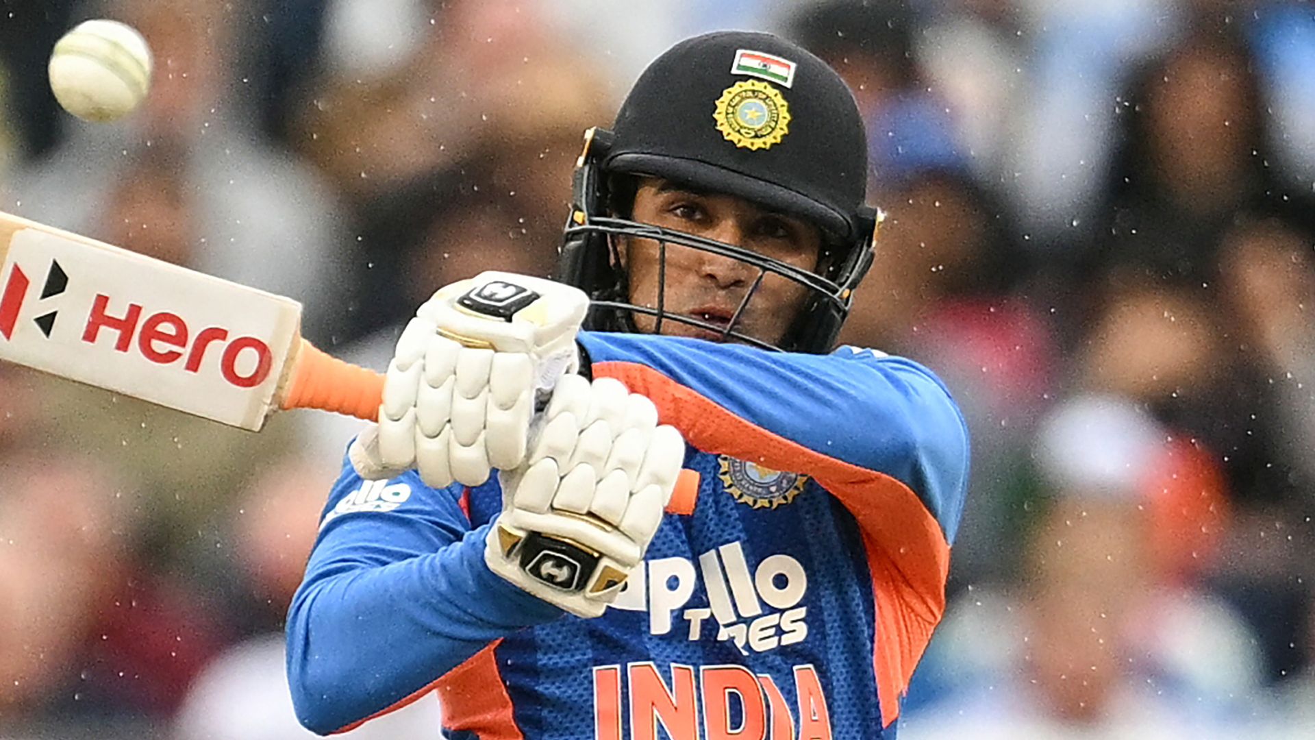 Abhishek falls after firing 20-ball fifty for India in first T20I vs England LIVE!