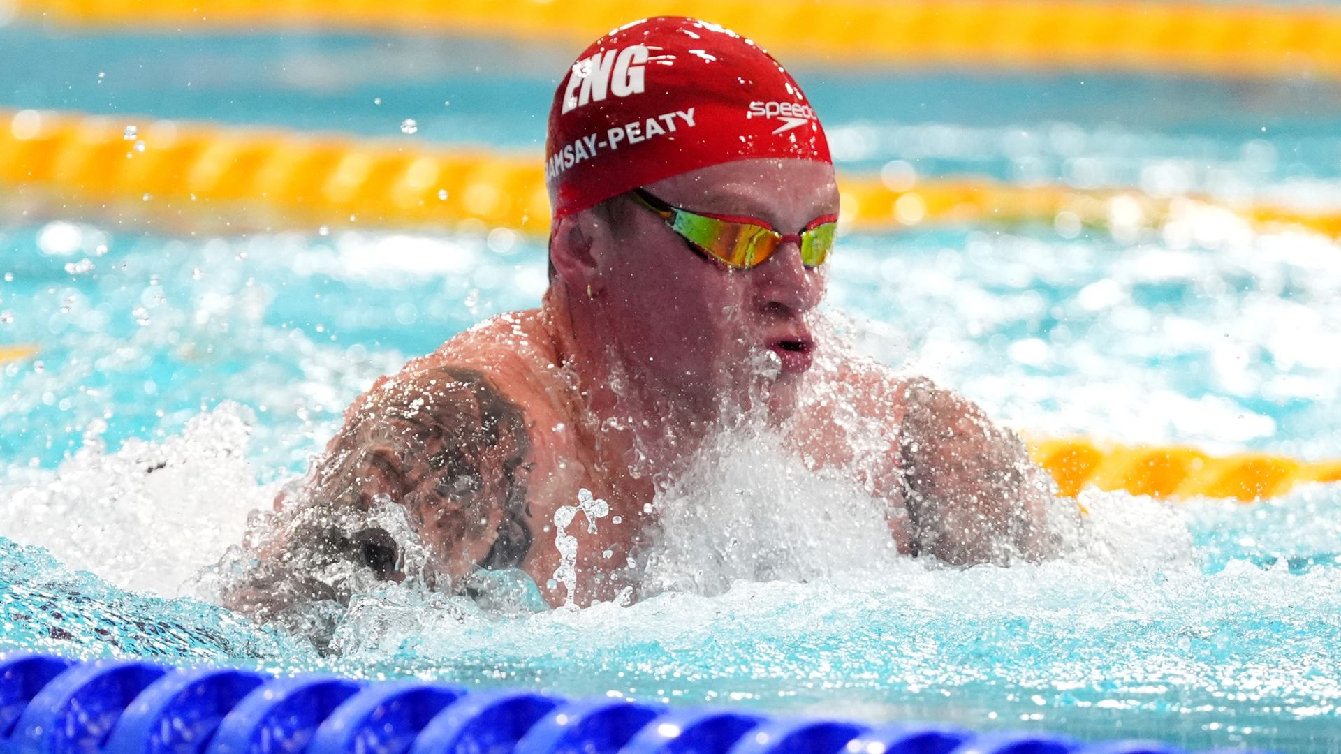 Ramsay-Peaty settles for bronze in 50m breaststroke
