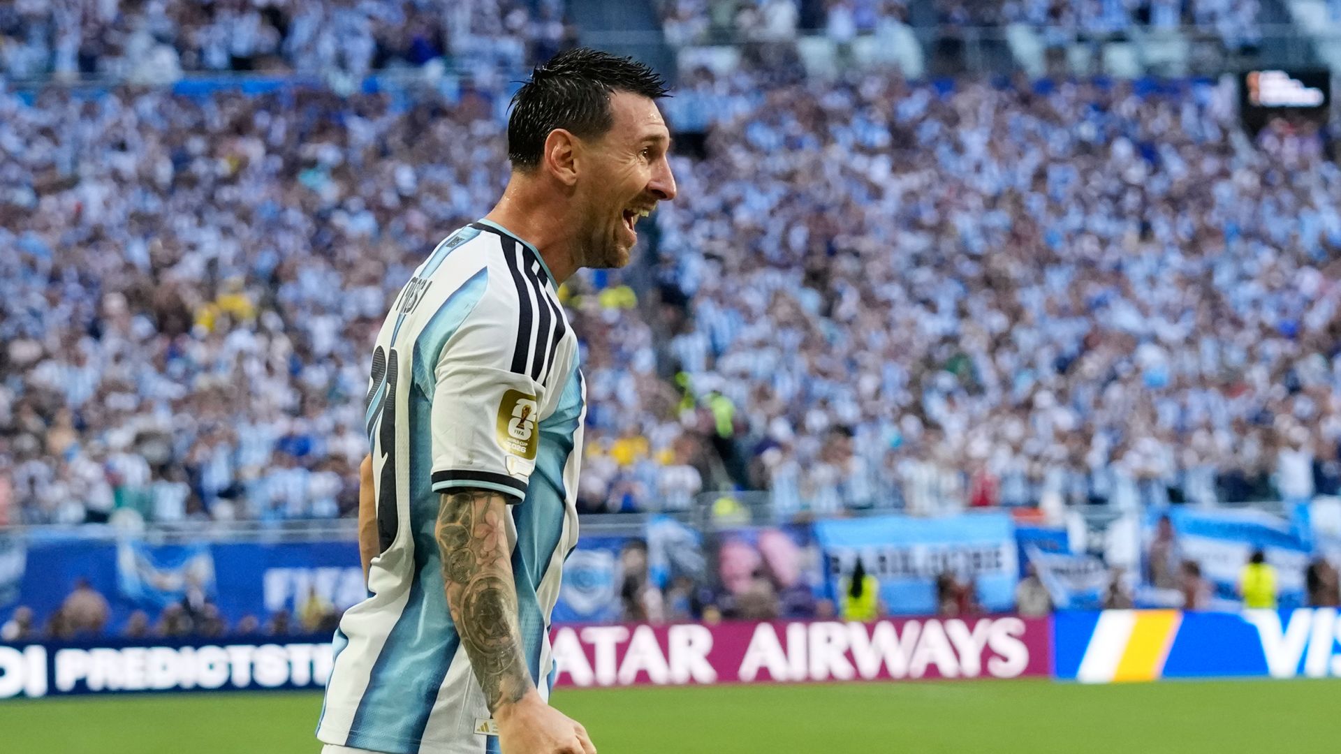 Messi opens the scoring for Argentina against Cape Verde LIVE!