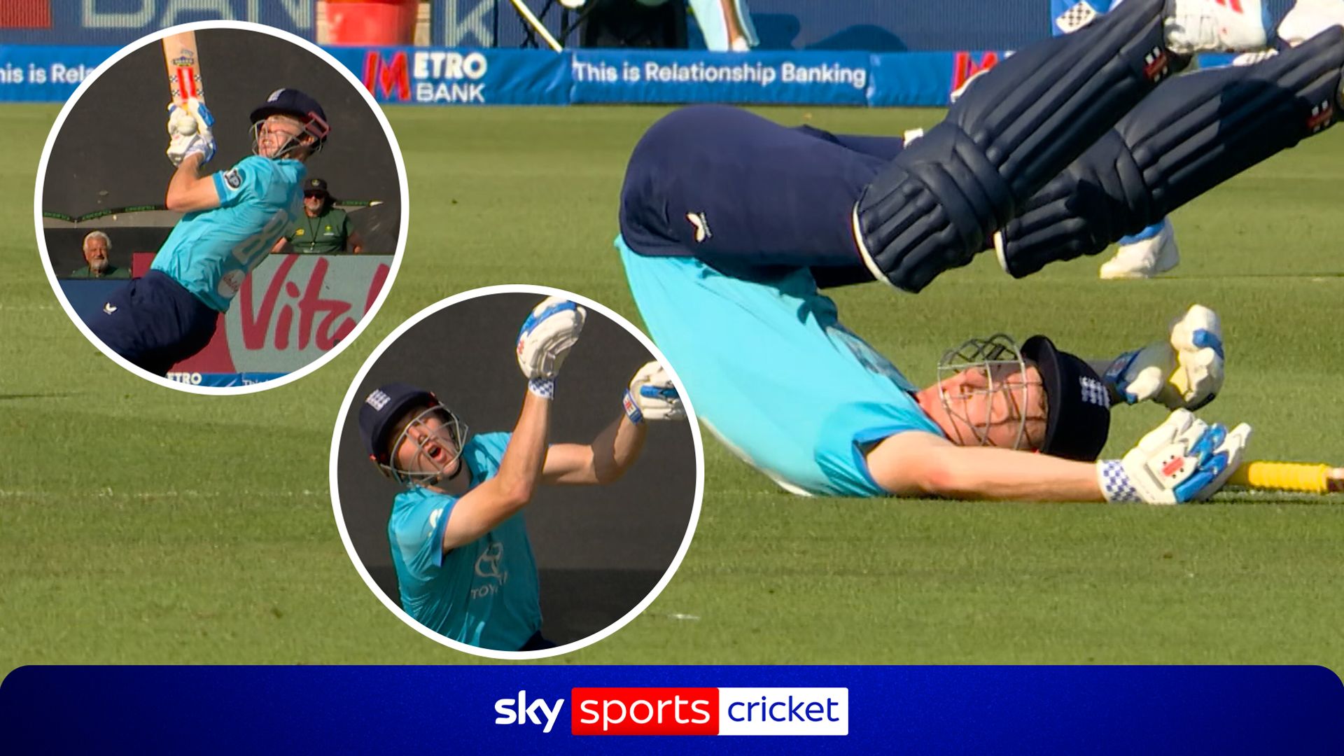 ‘Not many of his shots have come off!’ | Brook out scooping after madcap innings