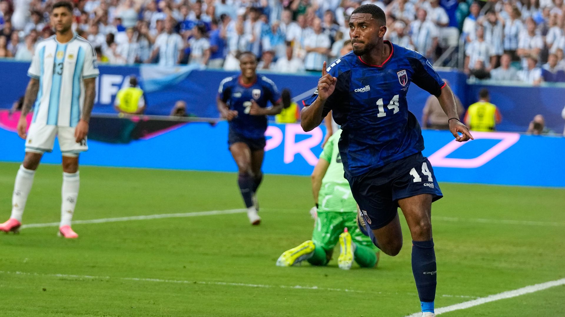 Cape Verde sensationally equalise against Argentina LIVE!