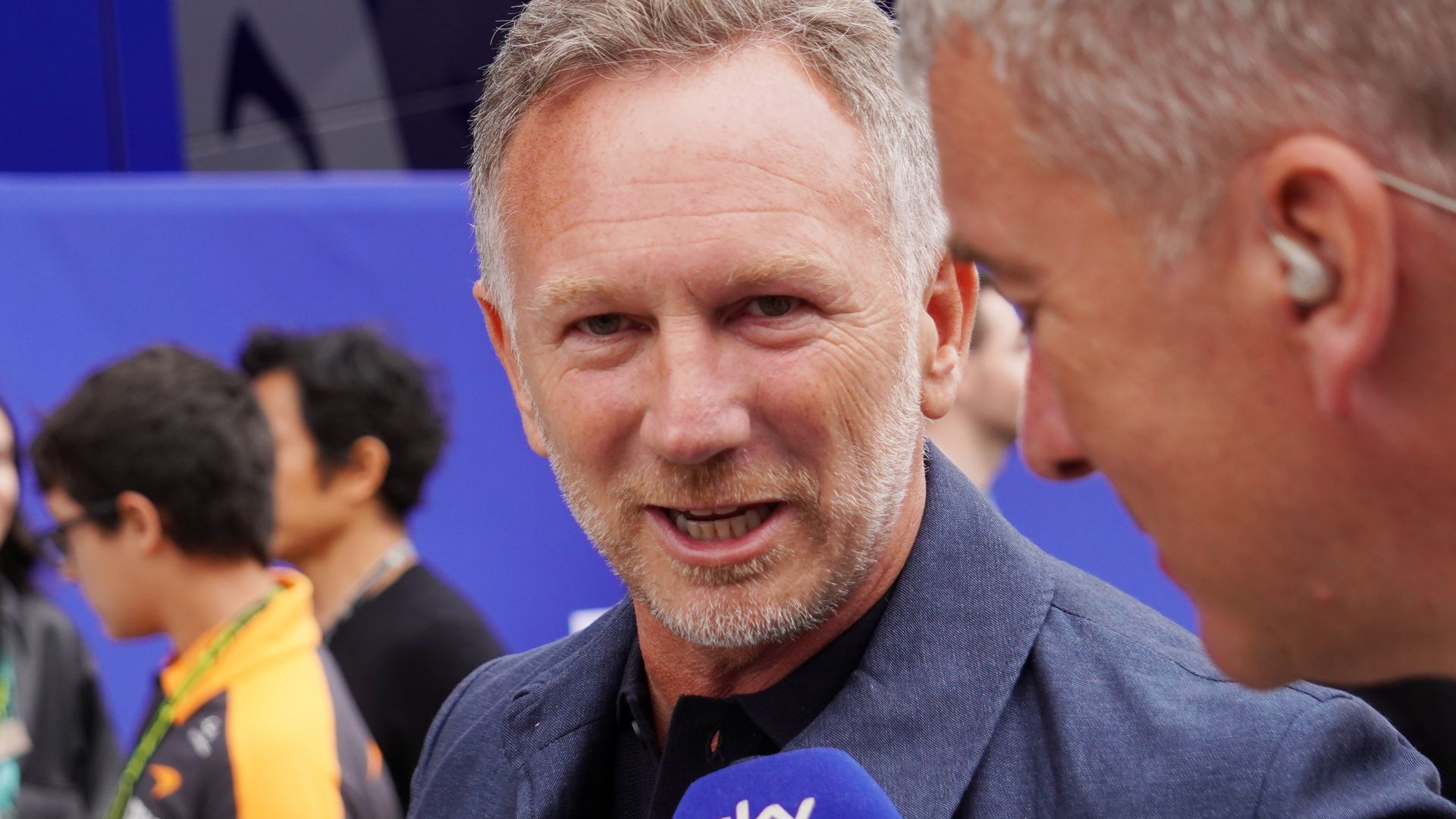 Horner makes first return to F1 paddock since Red Bull exit