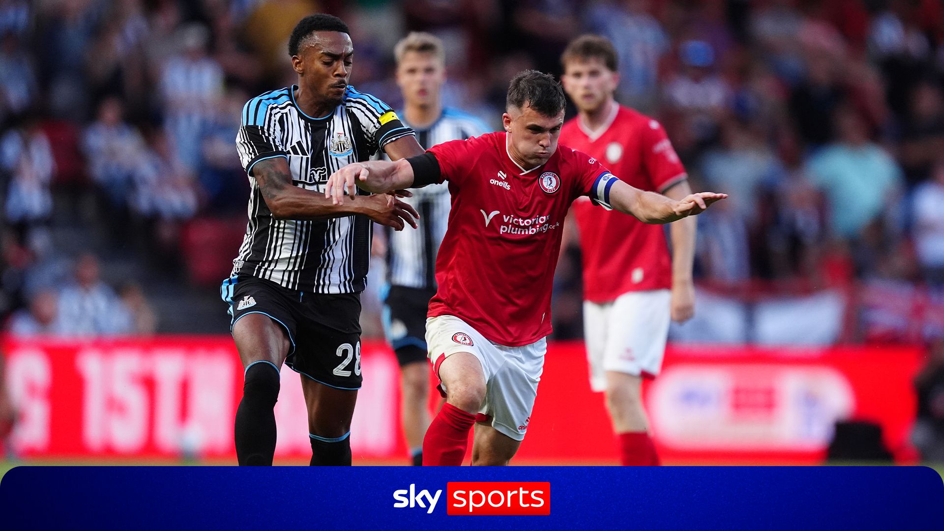 Bristol City hit four past Newcastle in Howe's final game