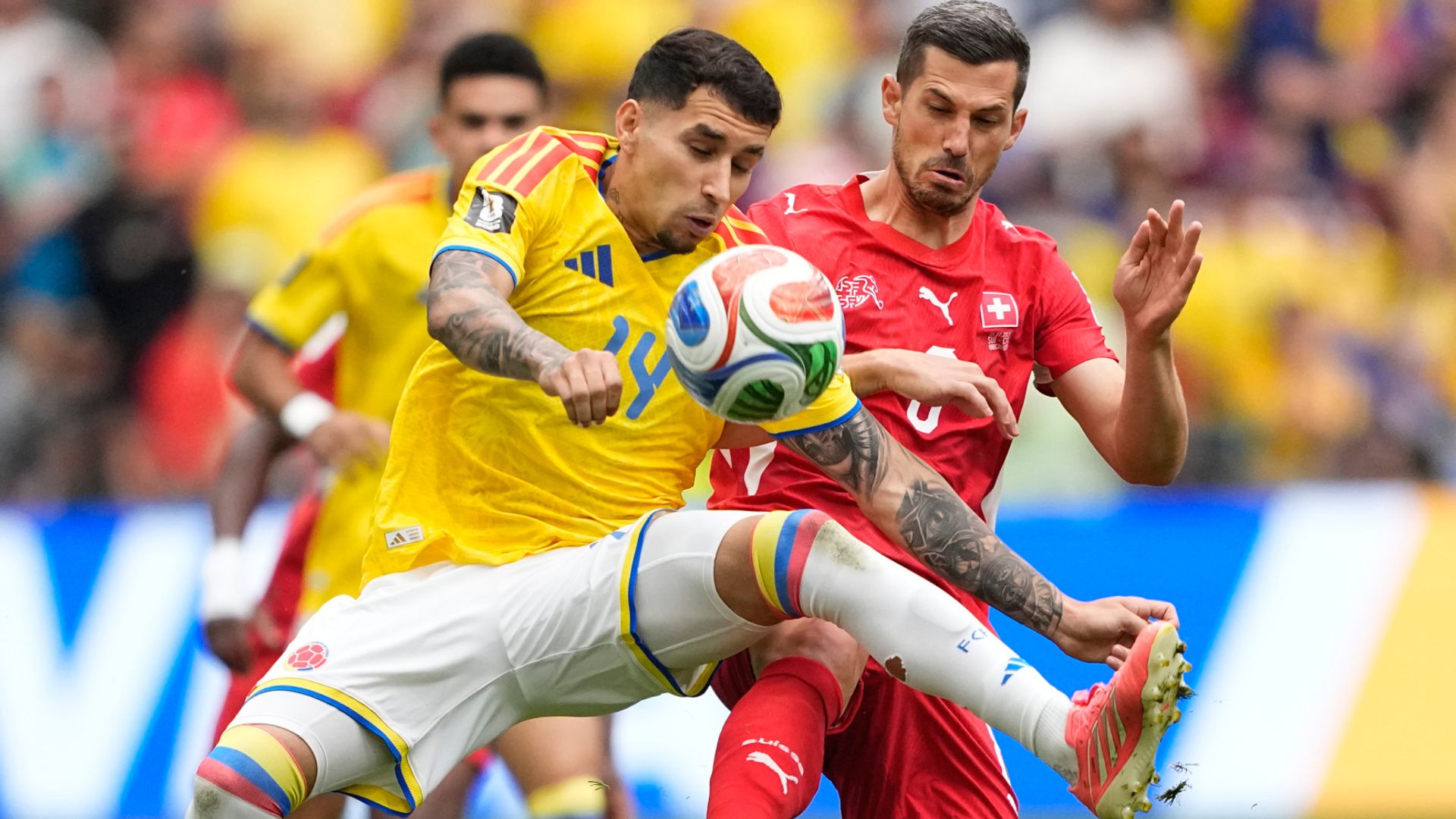 Switzerland vs Colombia LIVE!