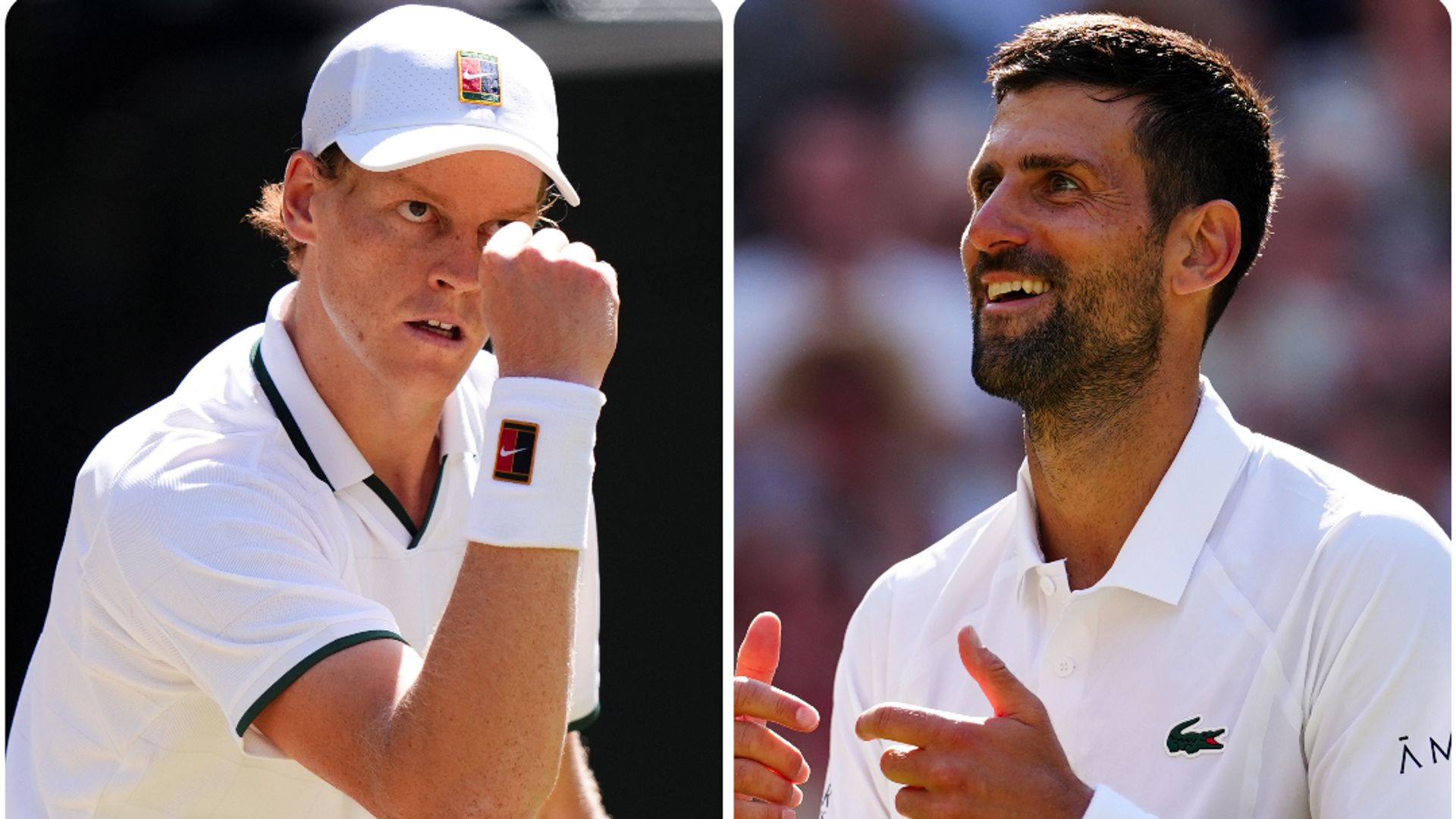 Wimbledon LIVE! Sinner faces Djokovic in semi-final after Fery beaten by Zverev