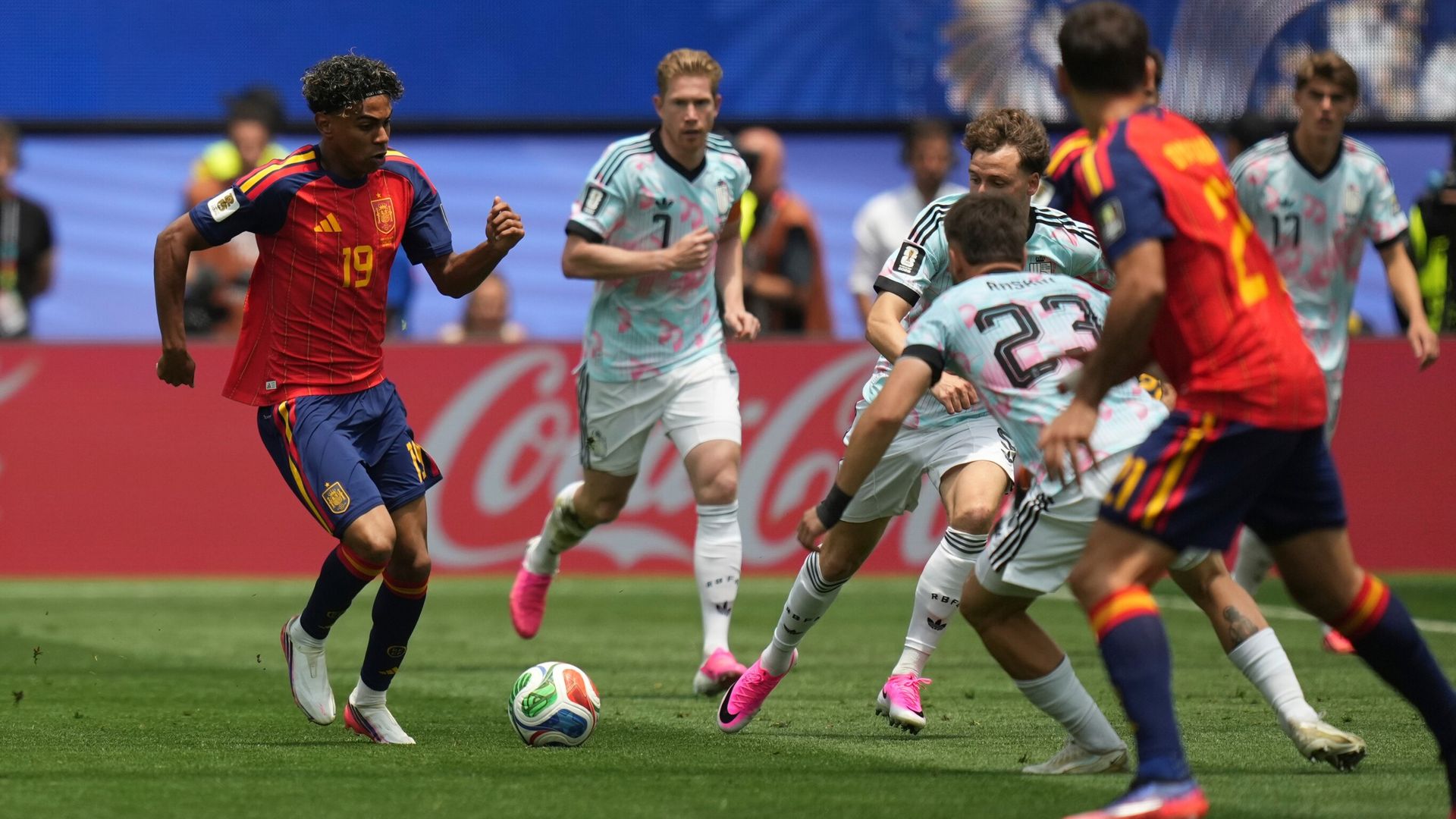 Spain facing Belgium in World Cup quarter-final LIVE!