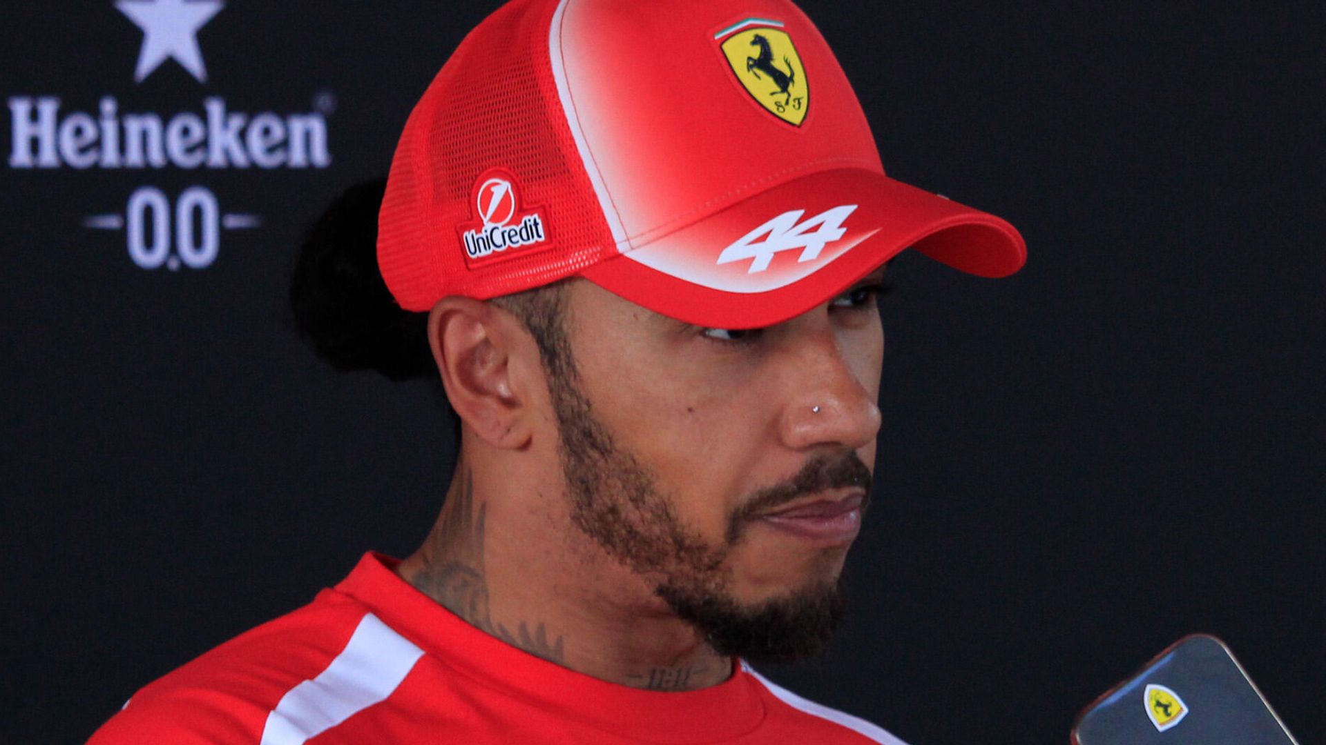 'My heart really sank' - Hamilton relieved mechanic unhurt after hit