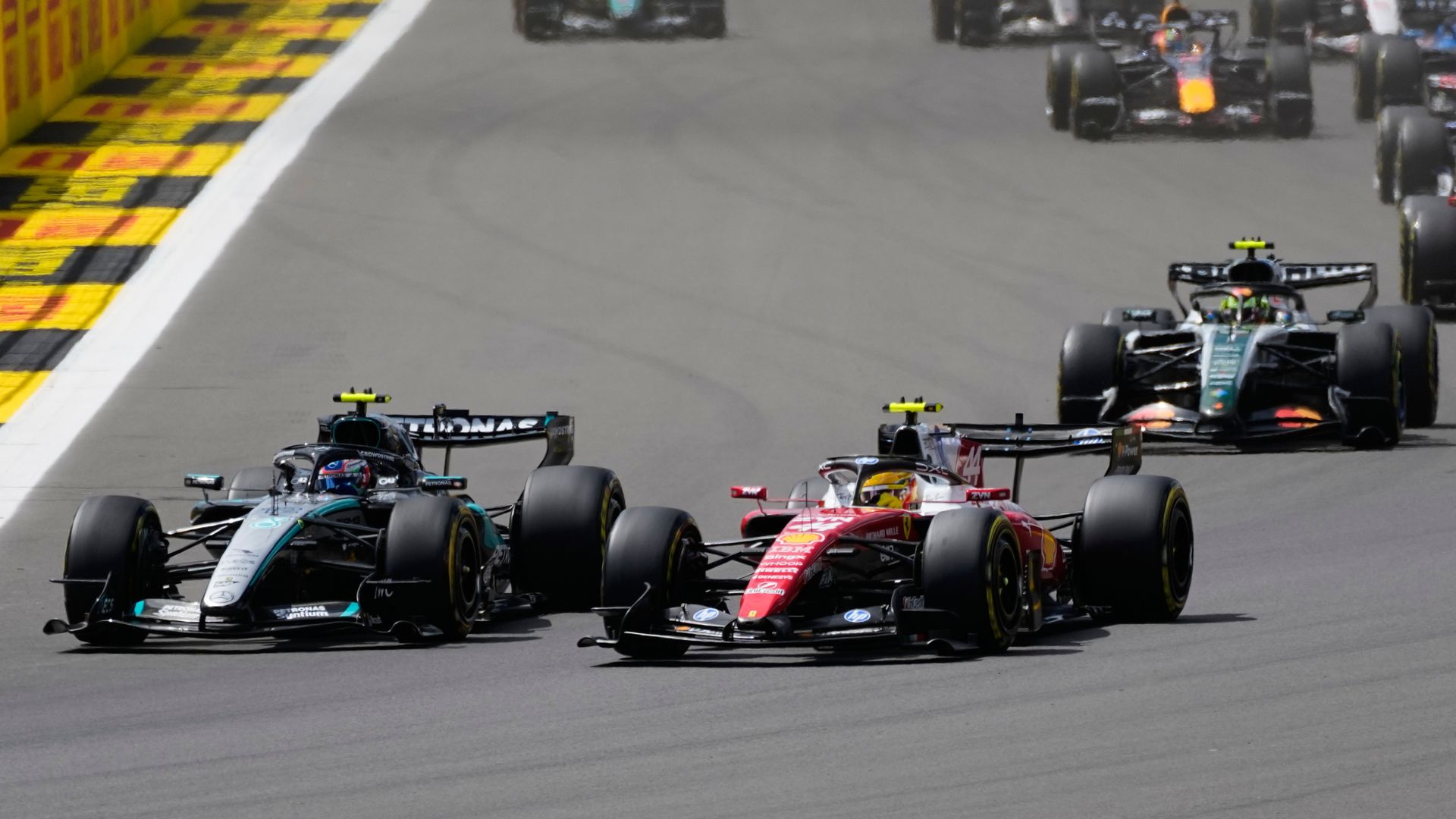 British GP Sprint: Hamilton trying to hit back after losing lead to Antonelli LIVE!