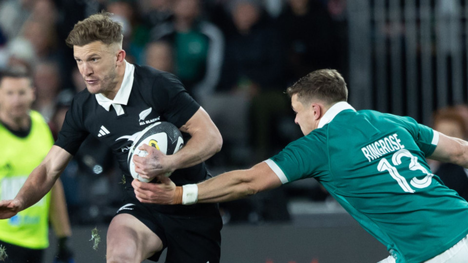 Nations Championship LIVE! All Blacks score early vs Ireland at Eden Park