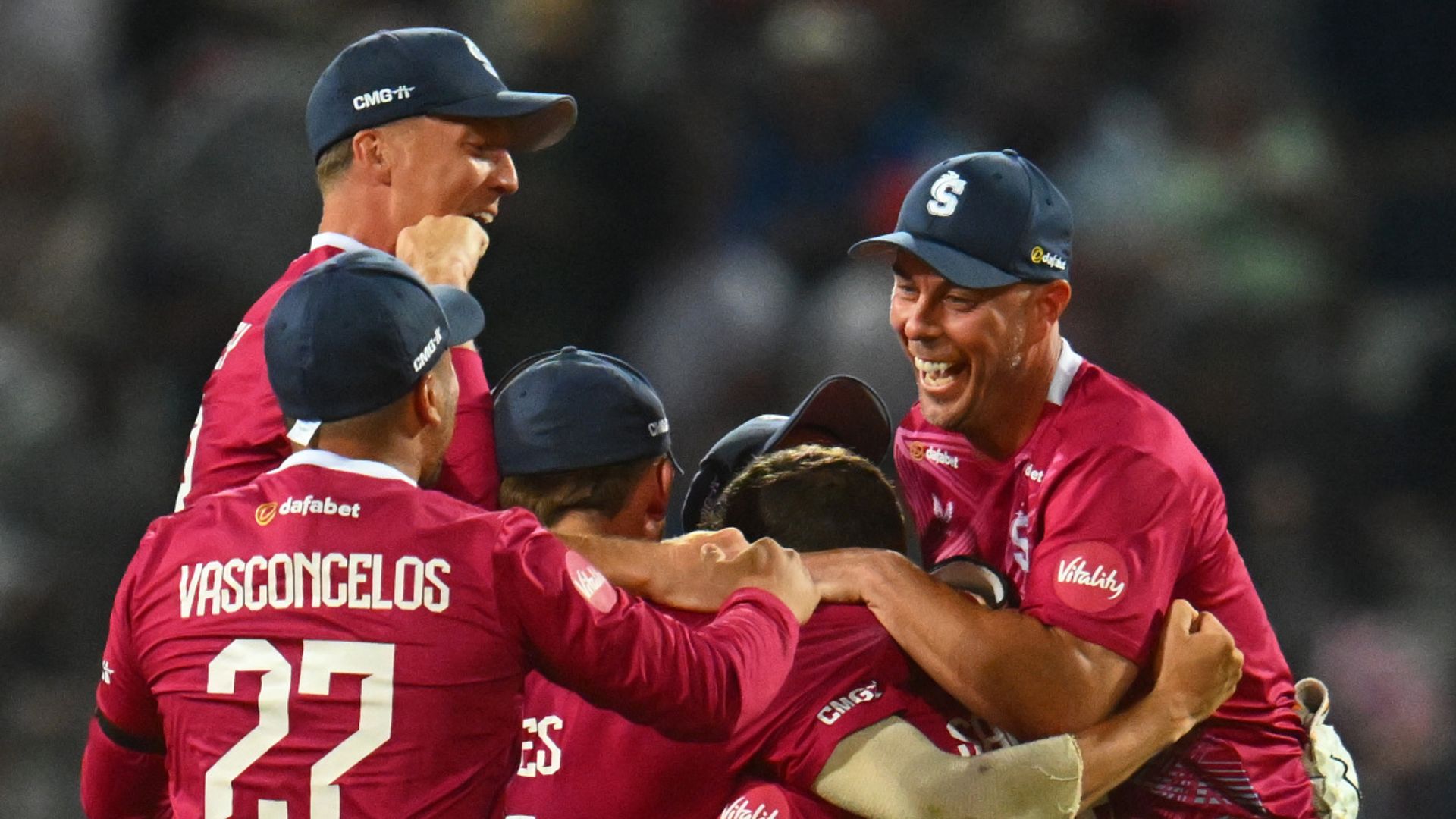 Northants beat Hampshire in thriller to win first Vitality Blast title in a decade