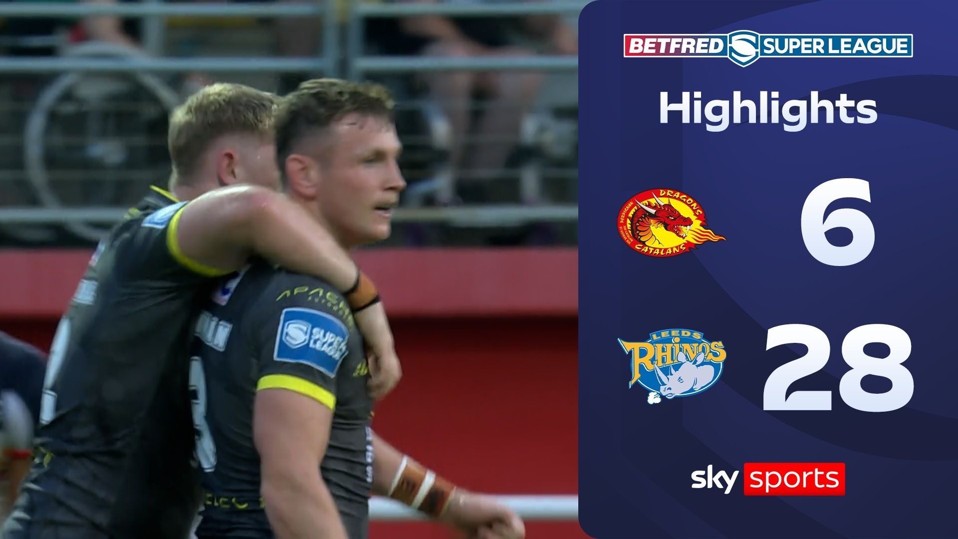 Croft scores hat-trick as Leeds cruise past Catalans