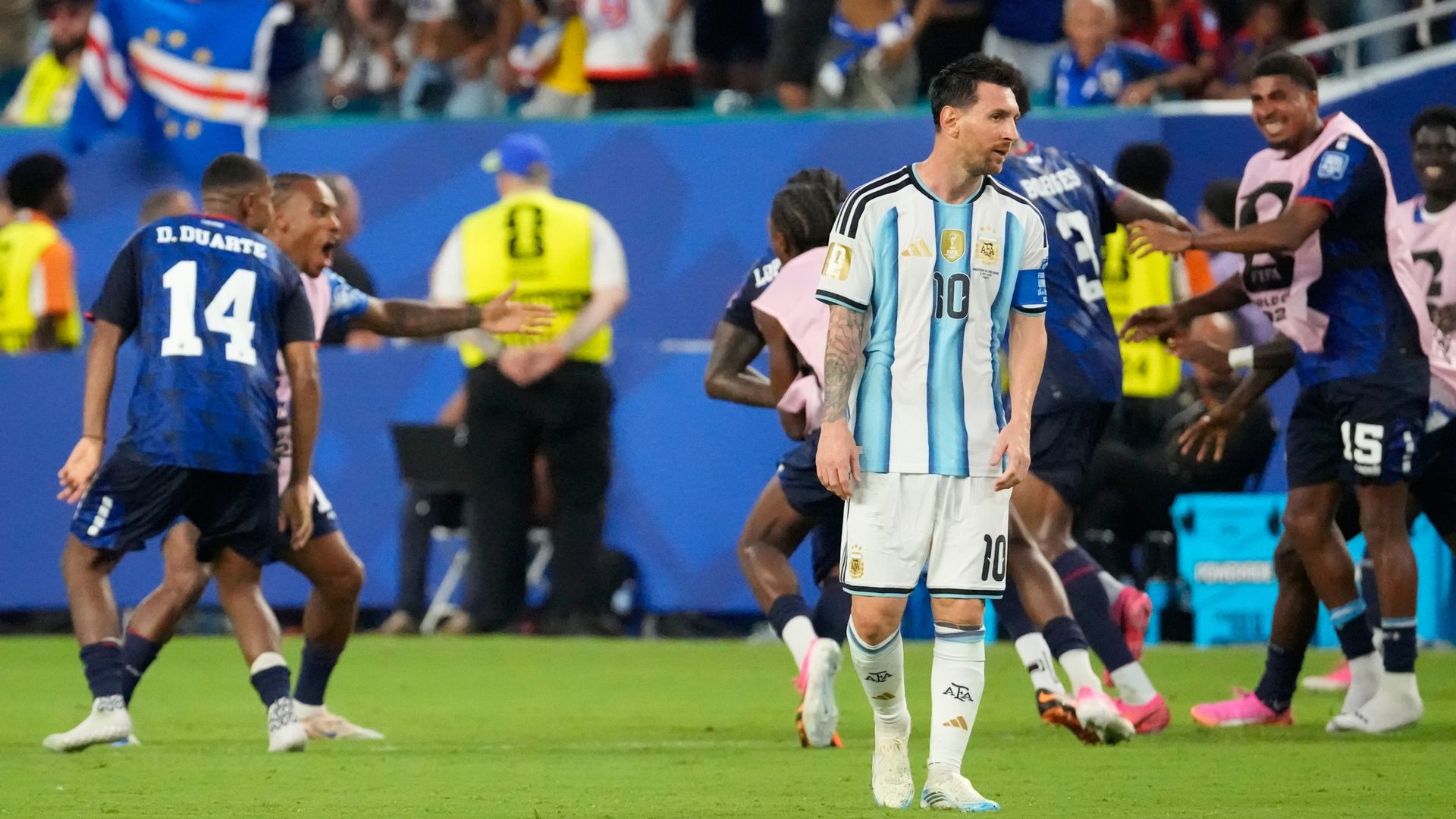 WOW! Cape Verde equalise against Argentina in extra-time classic LIVE!