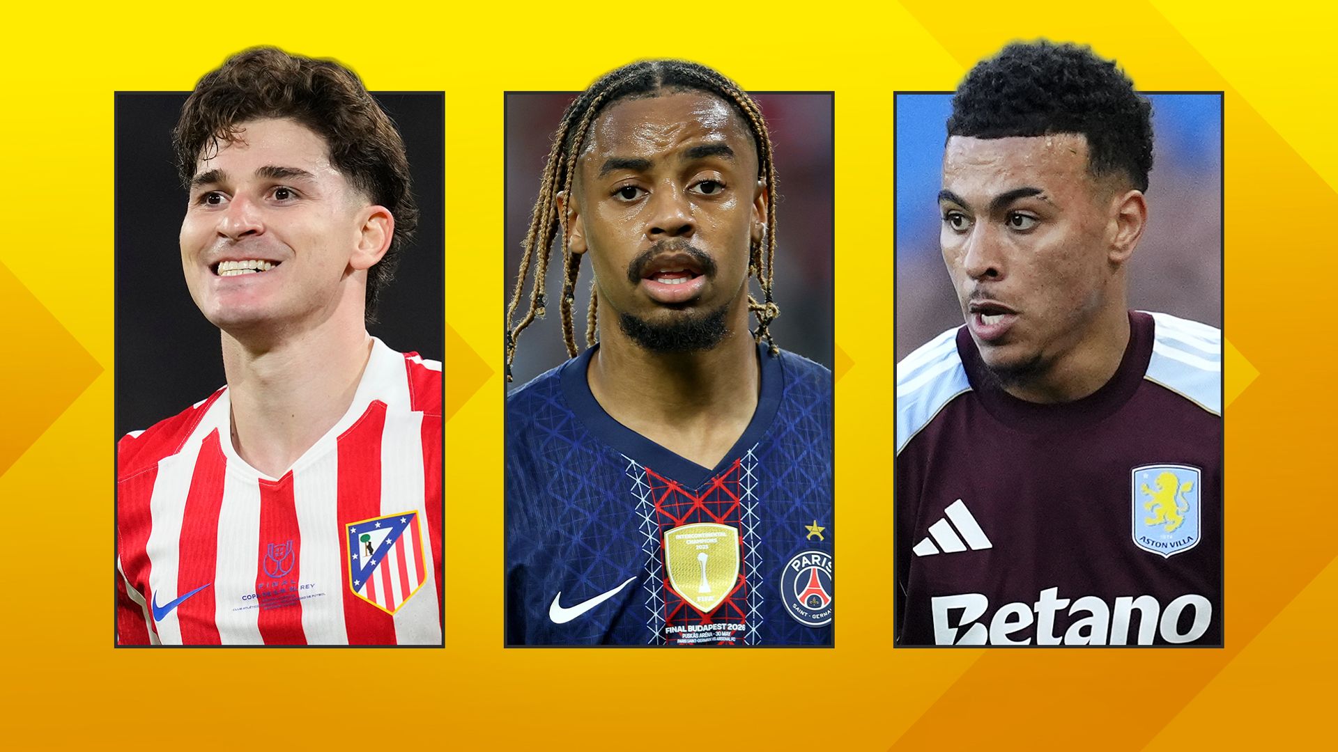 Transfer Centre LIVE! Alvarez, Barcola and Rogers latest