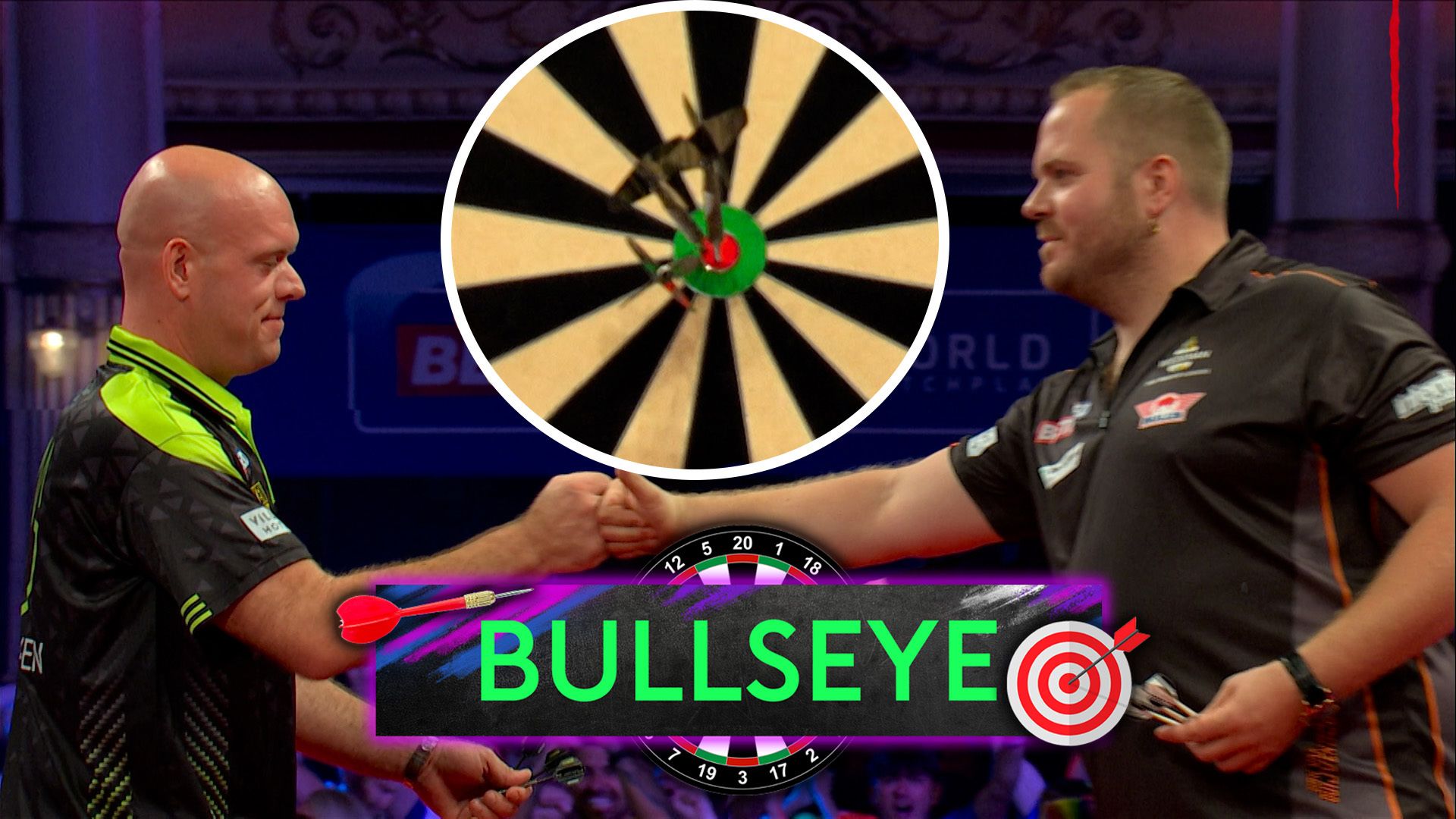 MVG sends crowd wild with triple bullseye finish!