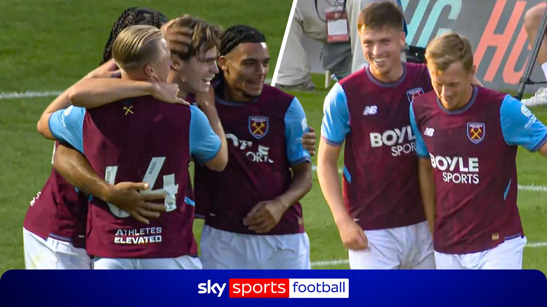 West Ham hit five in pre-season against Stevenage