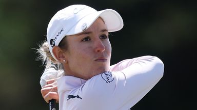 Chiara Tamburlini missed the cut at the AIG Women's Open